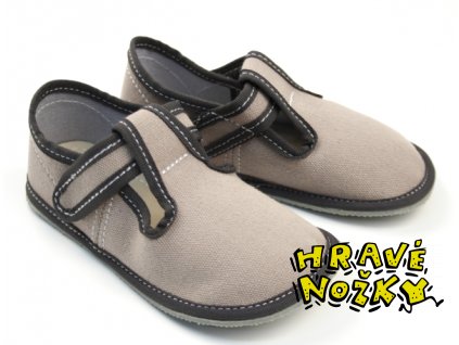 BAČKORY EF Barefoot 395 GREY