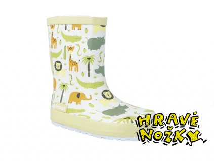 Barefoot holinky KOEL4Kids Wellie Bare Jungle | Bosonožka 2021 12 10 15 54 33