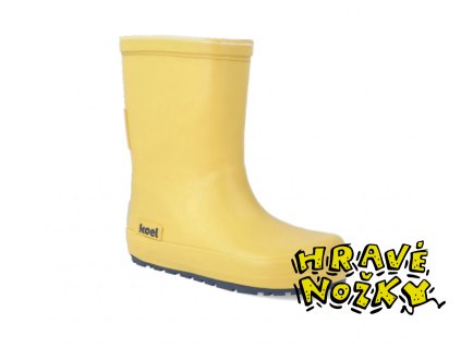 Barefoot holinky KOEL4Kids Wellie Bare Yellow | Bosonožka 2021 12 10 17 00 57