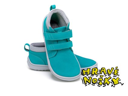 detske barefoot topanky be lenka play aqua green 23965 size large v 1