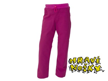 FANTOM KALHOTY ZIMNÍ SOFTSHELL SLIM STŘIH - RŮŽOVÉ