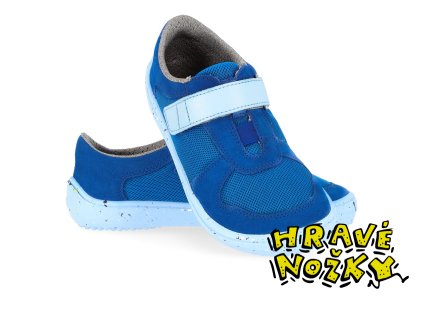 detske barefoot tenisky be lenka joy all blue 28716 size large v 1
