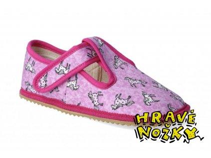 Beda Širší typ Růžový koník Kotníkové boty | Bosonožka 2022 08 19 13 55 50