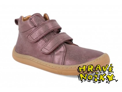 Barefoot kotníková obuv Froddo BF High tops Pink+ růžová | Bosonožka 2022 09 22 10 45 28