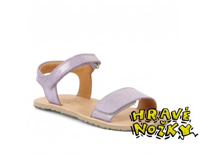 Barefoot sandálky Froddo G3150264-9 - Flexy Lia Lavender fialové - HRAVÉ NOŽKY