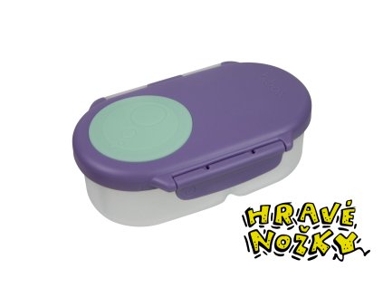 SVAČINOVÝ BOX B.BOX MALÝ - LILAC POP - HRAVÉ NOŽKY