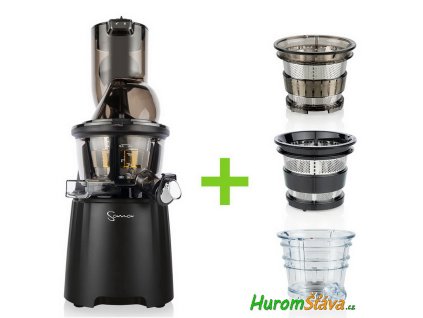 Sana Juicer 868 - luxusní šnekový odšťavňovač s velkým plnicím otvorem  + ebook Zdraví a čerstvé šťávy (1.799 Kč) | + ebook Čerstvé ovocné a zeleninové šťávy (2.050 Kč)