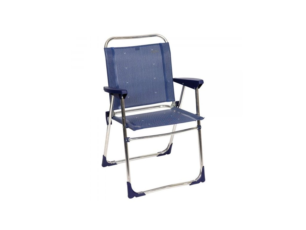 židle modrá