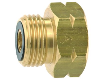 GOK plynová redukce z DE regulátoru na CZ lahev