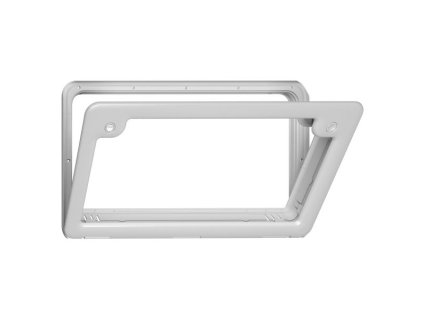 Plastová servisní dvířka pro karavany - šedá