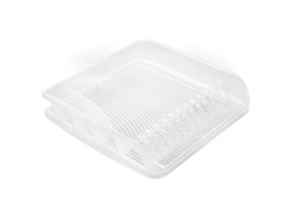 Odkapávač s podložkou - Čirý, 39.5×39.5×8 cm