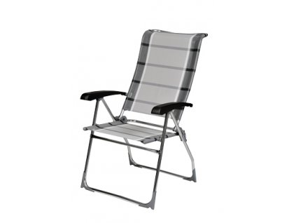 Dukdalf Aspen kempová židle antracit/stříbrná