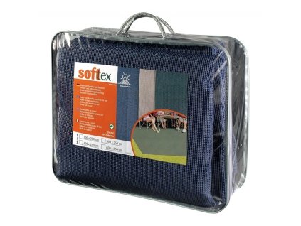 Koberec SOFTTEX - 250x500 cm, šedý