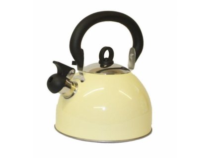 9623443 flamefield 2.5ltr Whistling Kettle Cream