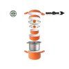 Brunner MANDARINA – sada hrnců a pánví 9+1 Ø 24 cm