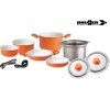 Brunner MANDARINA – sada hrnců a pánví 9+1 Ø 24 cm