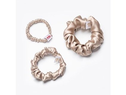 Hedvábná Gumička Zlatá