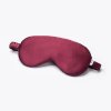 Hedvábná Maska na Spaní - Burgundy