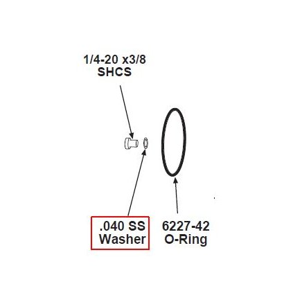 .040 SS Washer