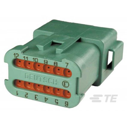 DT 04-12 PC-CE01 Tělo vodotěsného konektoru řady DT