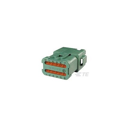 DT 04-12 PC-CE07 Tělo vodotěsného konektoru řady DT