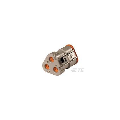 DT 06-3 S-E003 Tělo vodotěsného konektoru řady DT