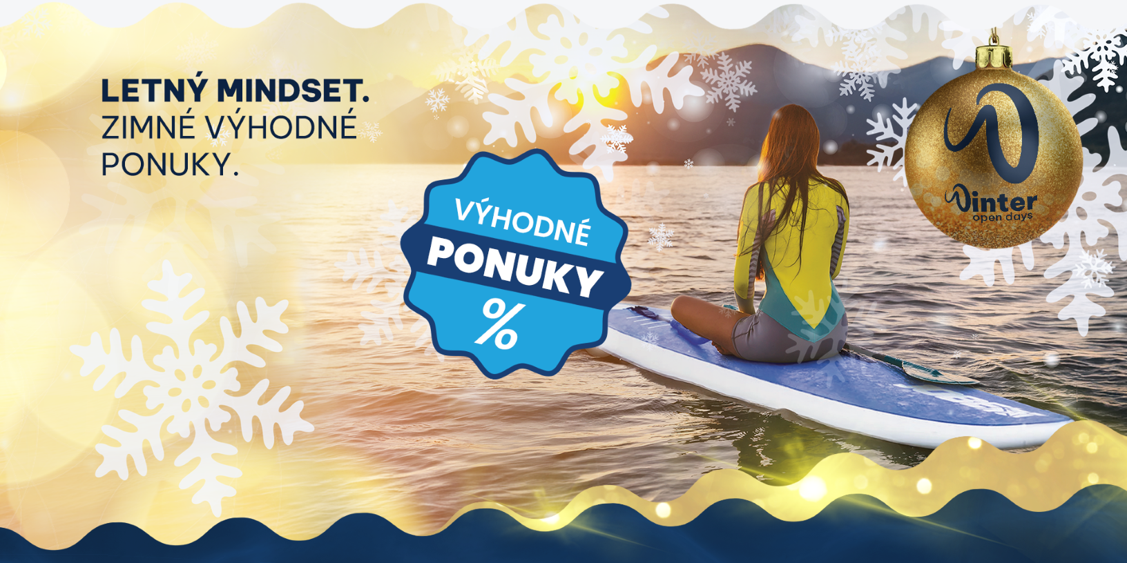 Winter open days paddleboard