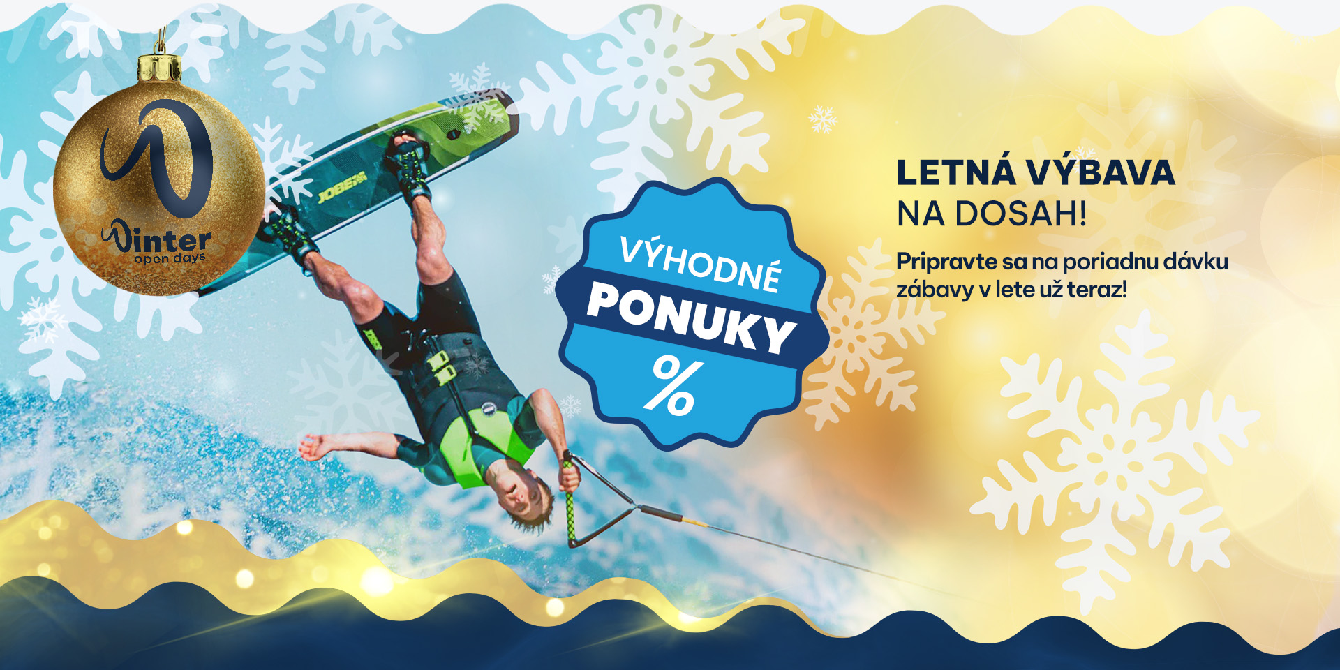 Winter open days surf desktop