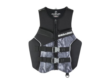 Záchranná vesta Sea-Doo Airflow Refraction - Čierna (Veľkosť L)