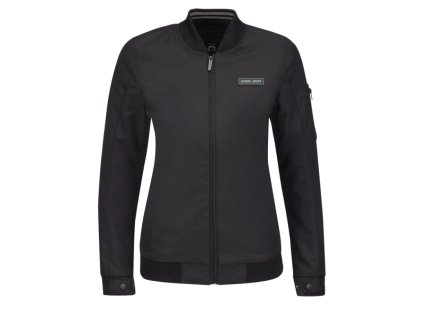 Dámska motorkárska bomber bunda Can-Am Black (Veľkosť XS)