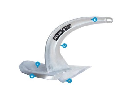 Kotvy - VULCAN (Hmotnosť 6kg)