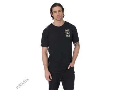 Pánske tričko CAN-AM x FH Coilover Tee Čierne (Farba Čierna, Veľkosť S)
