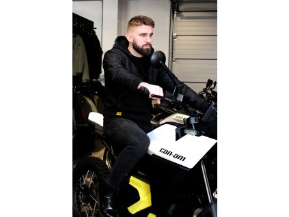 Pánska hybridná mikina Can-am s kapucňou