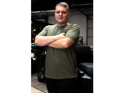 Pánske tričko Can-Am × Fasthouse Dust to Dawn