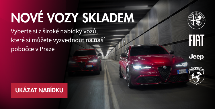 Nové vozy skladem