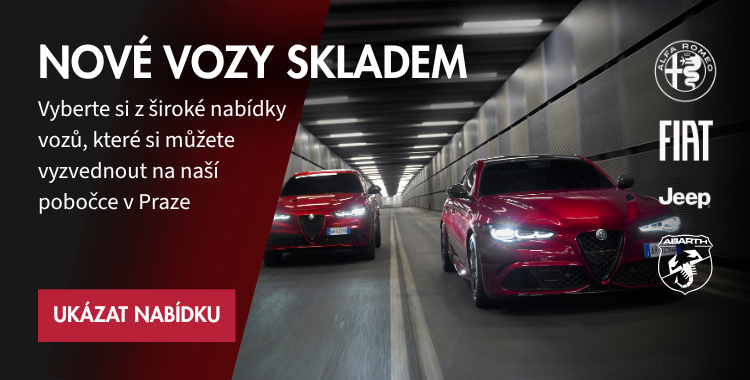 Nové vozy skladem