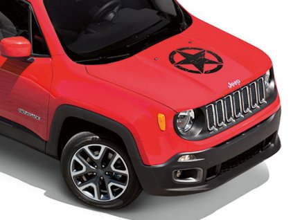 14108 jeep renegade samolepka na kapotu u s army cerna