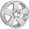 3681 jeep wrangler jk kolo 18 cast aluminum wheel in silver metallic