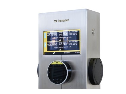 CUBISH TOWER 2x22kW – nerezový nabíjecí sloup