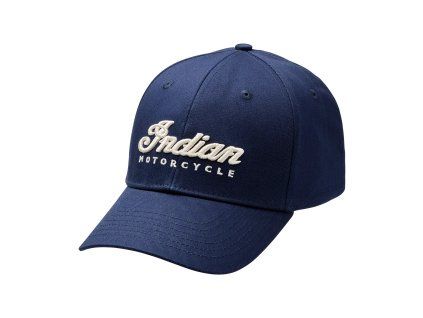 2866489 indian script embroidery cap navy front
