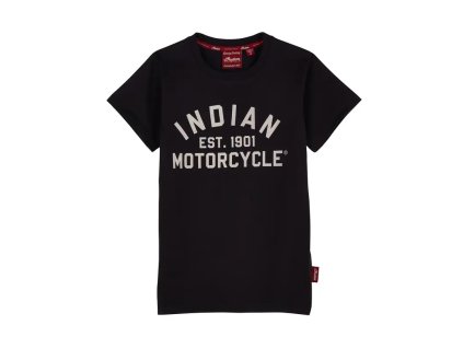 Indian Motorcycle Youth Est. 1901 T-Shirt, Black