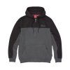 2024 imc pga apparel ss24 studio 2864778 MENS CHARCOAL COLORBLOCK SCRIPT HOODIE, GRAY 1