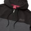 2024 imc pga apparel ss24 studio 2864778 MENS CHARCOAL COLORBLOCK SCRIPT HOODIE, GRAY 4