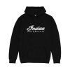 2025 imc pga apparel fw25 studio 2865729 MENS ESSENTIAL SCRIPT LOGO HOODIE, BLACK