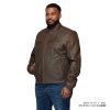 2833365 mw ellingson jacket brown xl