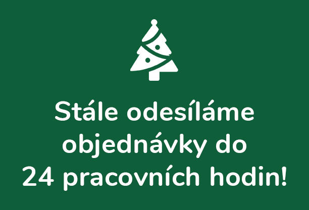 Poslední objednávky posíláme 21. prosince, pak až v novém roce