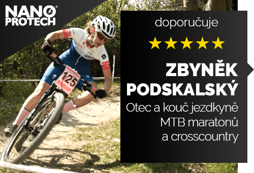 Zbyněk a Anna Podskalských - Otec kouč a dcera mladá talentovaná jezdkyně crosscountry a MTB maratonů na horských kolech