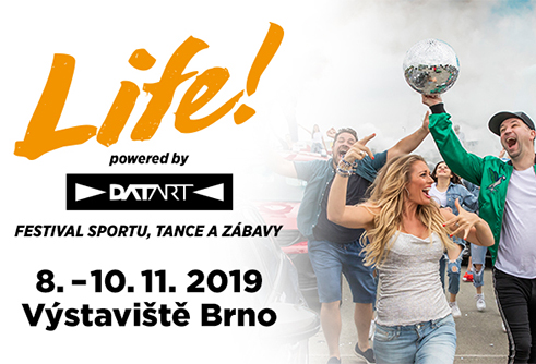 Festival LIFE 2019 Brno – budeme tam