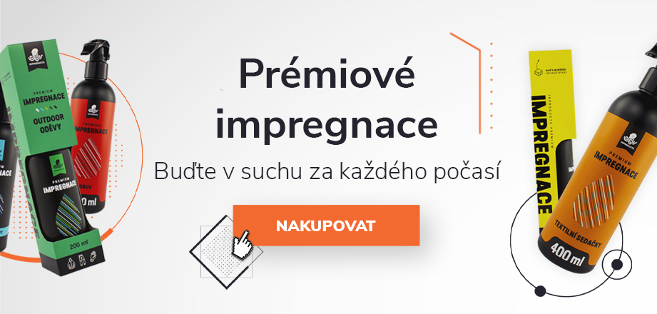 Prémiové impregnace – Buďte v suchu za každého počasí