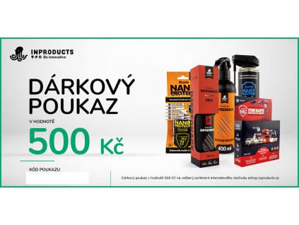 eshop darkovy poukaz 500